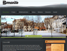 Tablet Screenshot of bomanite.rs